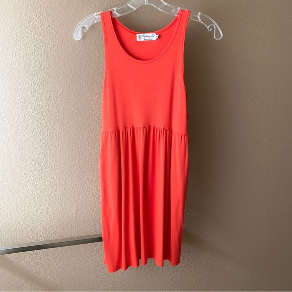 Fighting Eel Dresses & Skirts - Fighting Eel Bright Coral Tank Dress